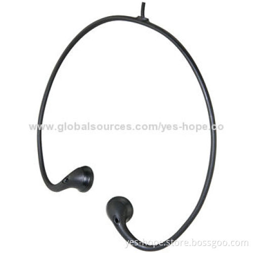 Wired neck band headset